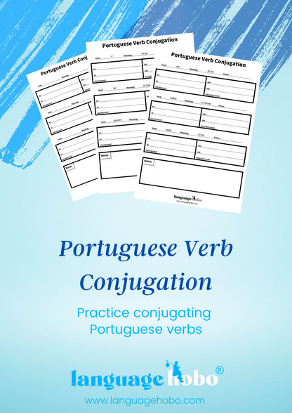 Portuguese Verb Conjugation Practice [PDF Download]