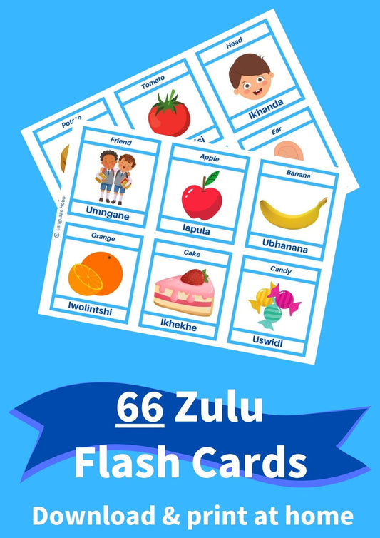 Printable ZULU Flashcards [PDF Download]